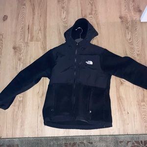 The North Face Hooded Denali Fleece Zip-up Jacket Womens' Size L